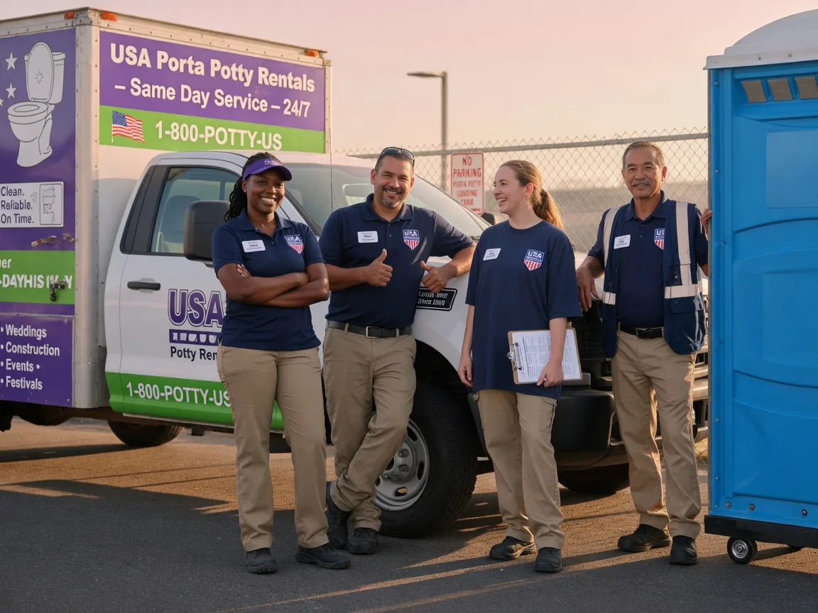 Porta Potty Rental company in Baker, CA